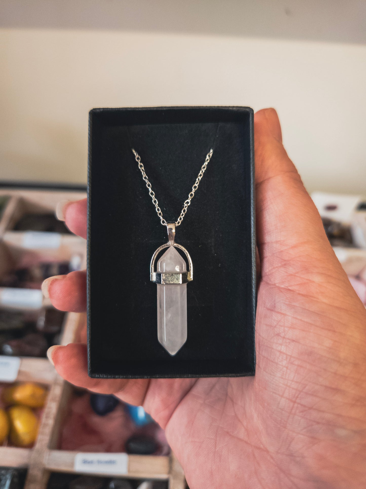 🌸 Love & Harmony with Rose Quartz Pendant Necklace