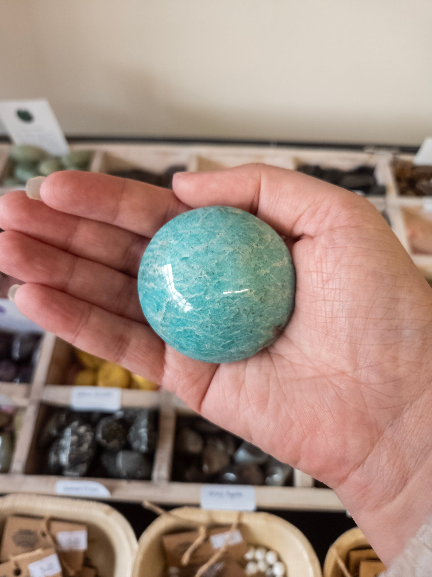 π Calm & Balance with Amazonite Cushion