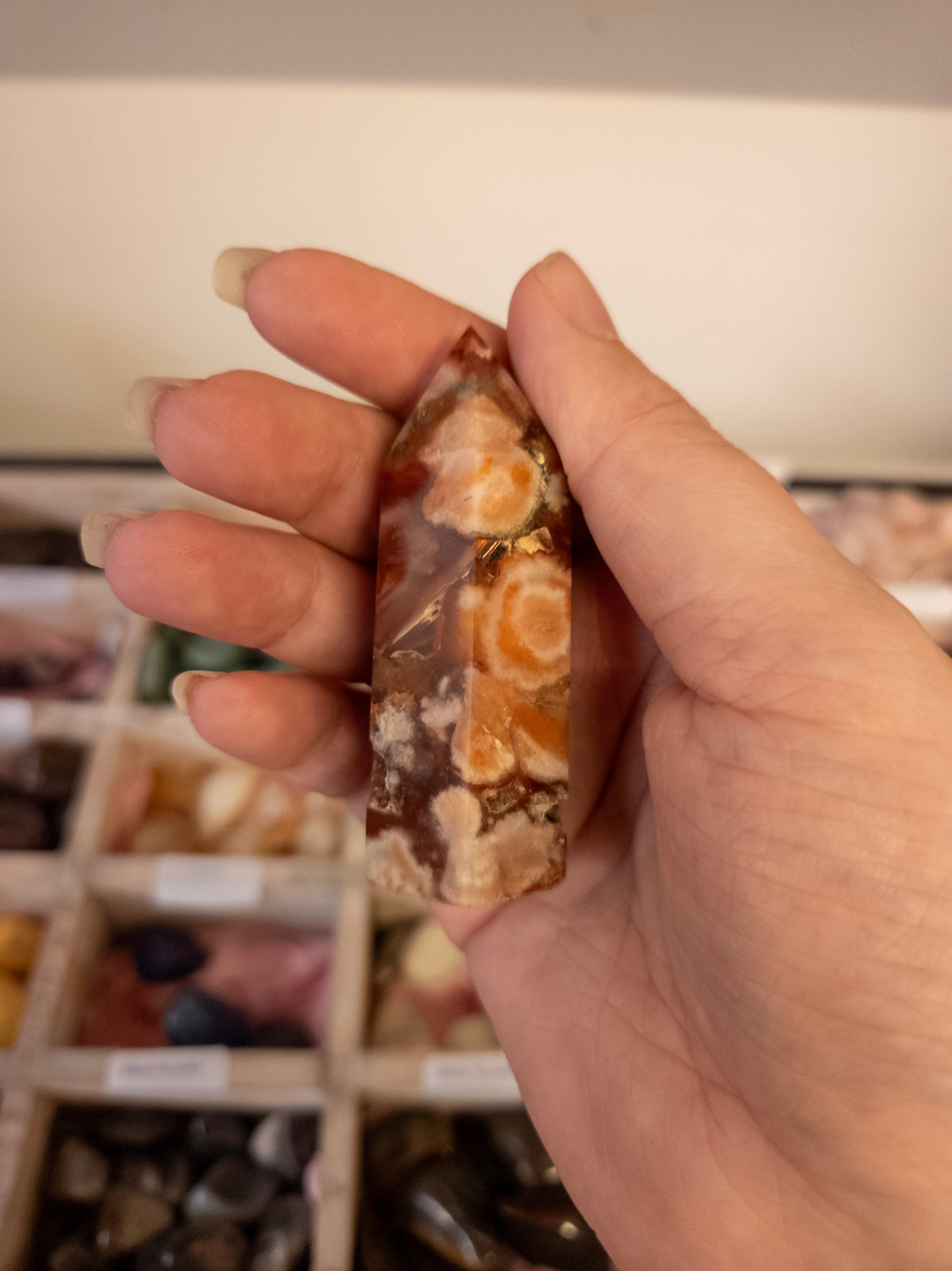 ๐ธ Bloom & Balance with Sakura Agate Point