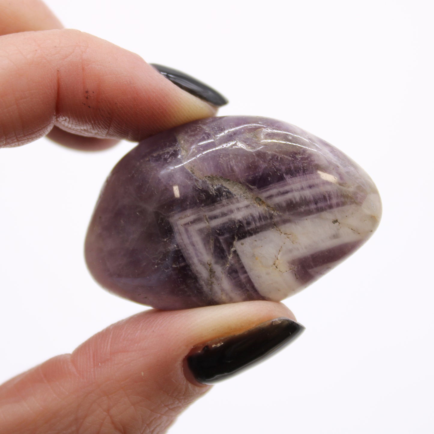 π Clarity β’ Protection β’ Inner Peace with Amethyst β Medium African Tumbled Gemstone