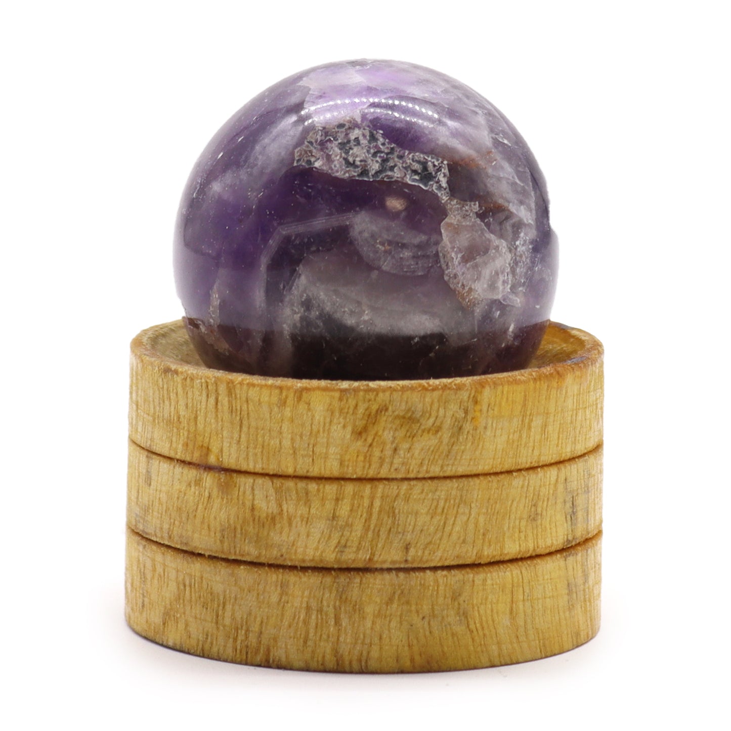 ๐๐ฎ Clarity & Calm with Amethyst Crystal Sphere on stand