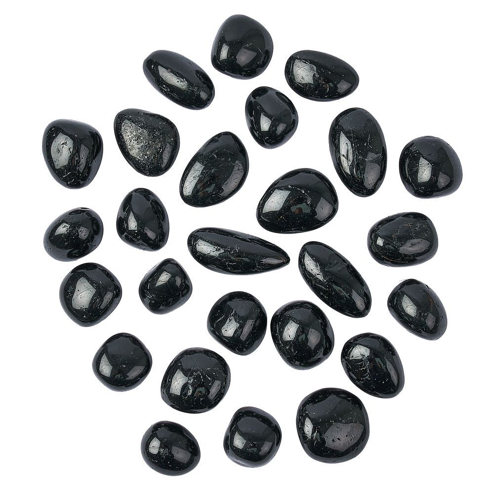 Black Tourmaline Tumbled Stones