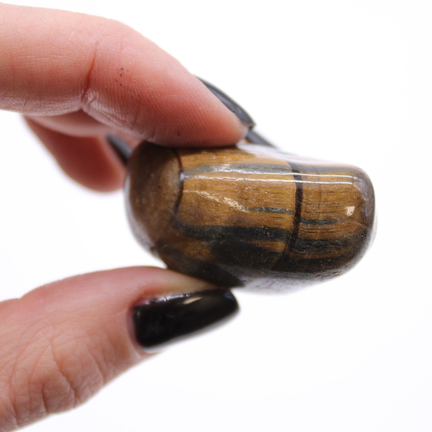 Tigers Eye Medium African Tumbled Gemstone