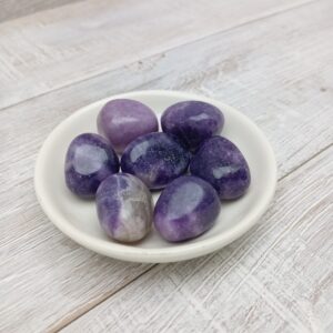 💜 Calm & Transform with Lepidolite Tumbled Stone