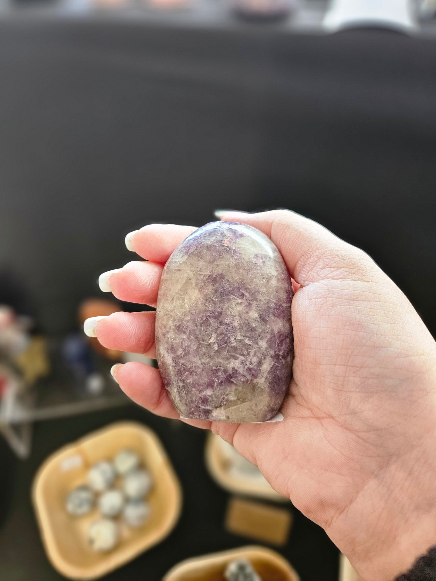 💜 Calm & Balance with Rubellite Lepidolite Freeform