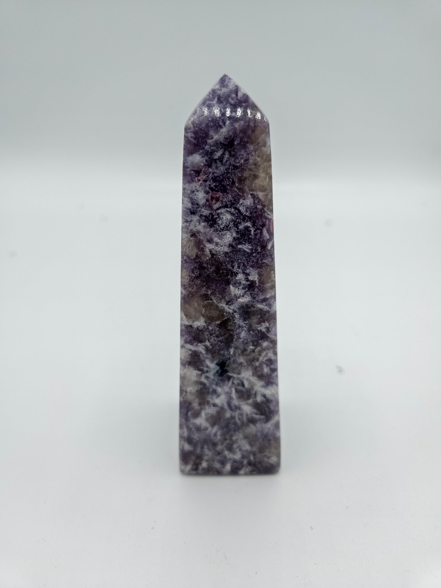 💜 Calm & Balance with Lepidolite Point