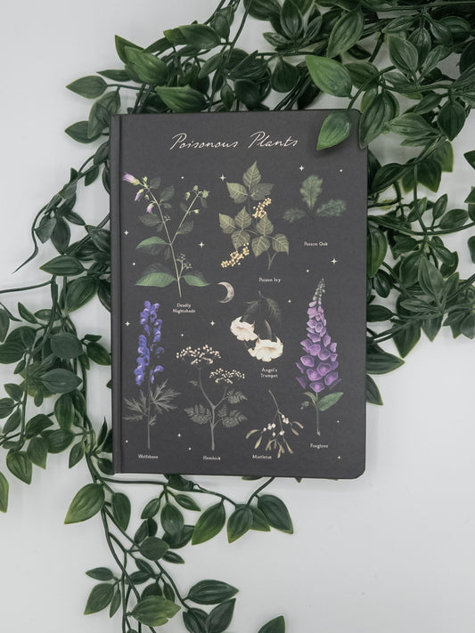 A5 Poisonous Plants Lined Pages Journal
