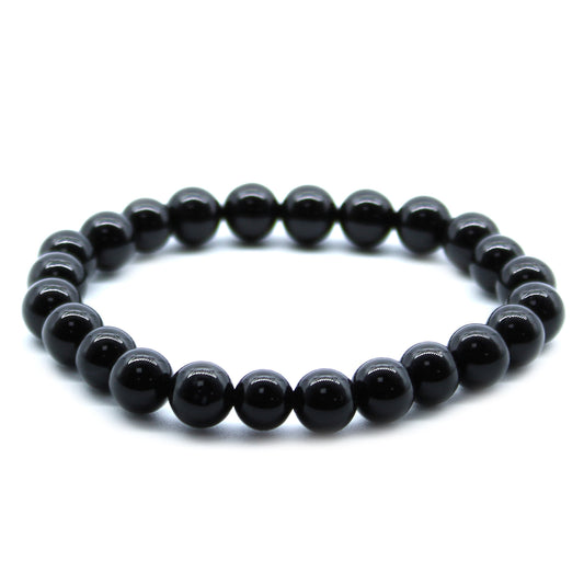Black Agate Crystal Power Bracelet