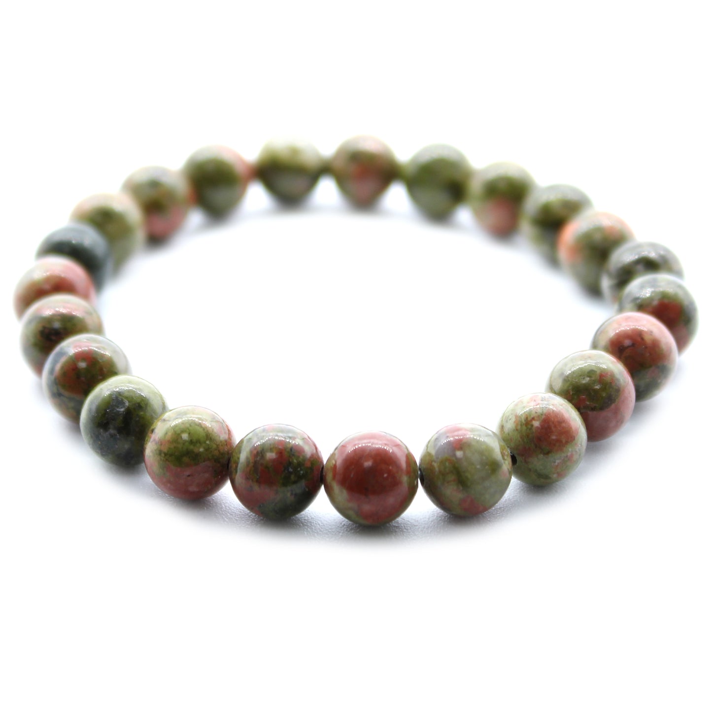 💎 Balance & Ground with Green Jasper Crystal Power Bracelet