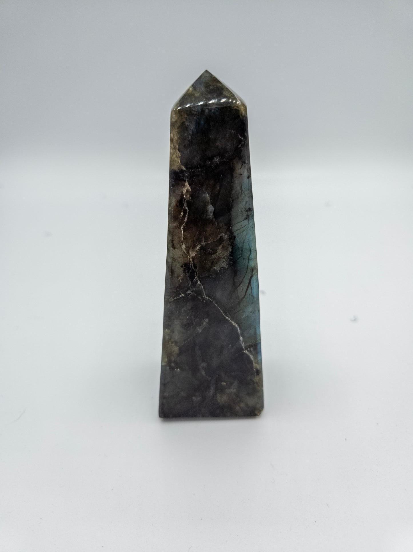 🌌 Transformation & Intuition with Labradorite Tower Point