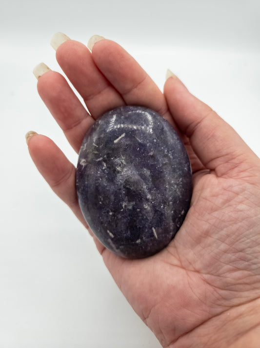 Lepidolite Palmstone