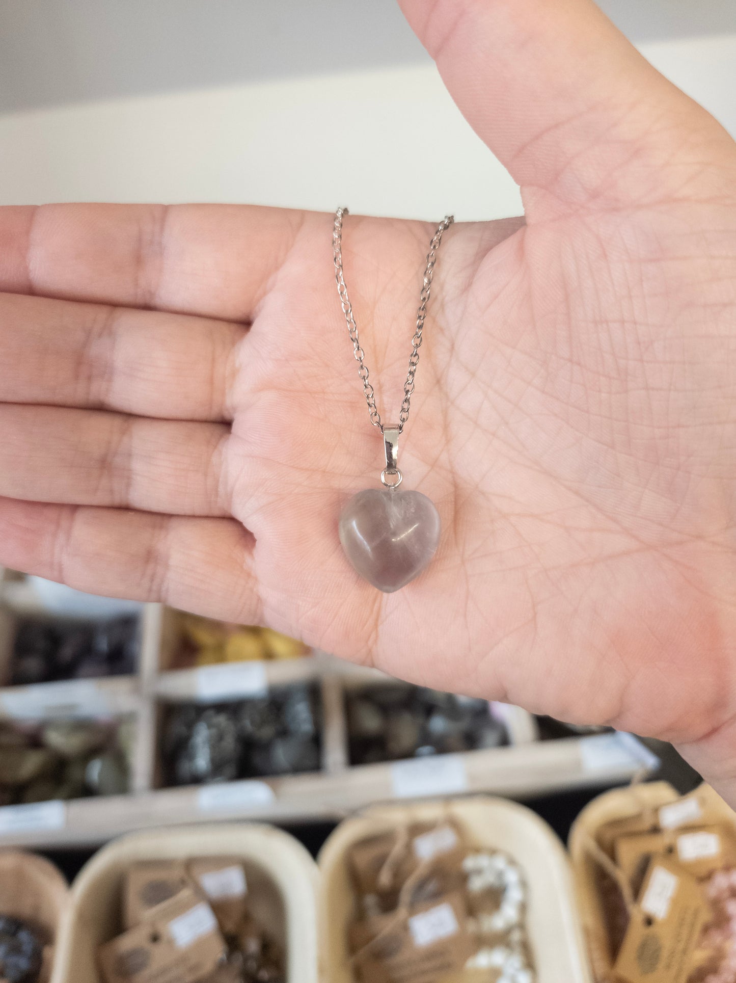 💜 Clarity & Balance with Fluorite Pendant Necklace