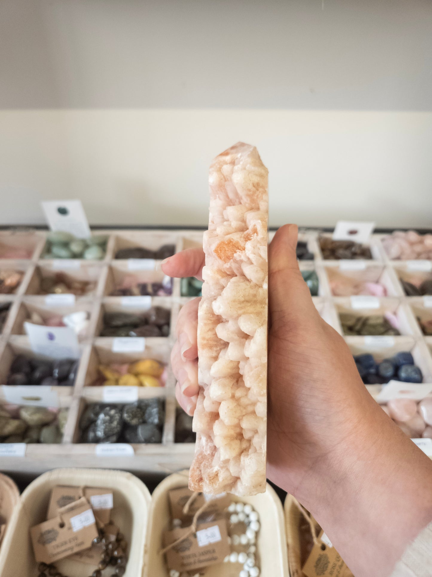 🧡 Energy & Clarity with Calcite Raw Edge Point