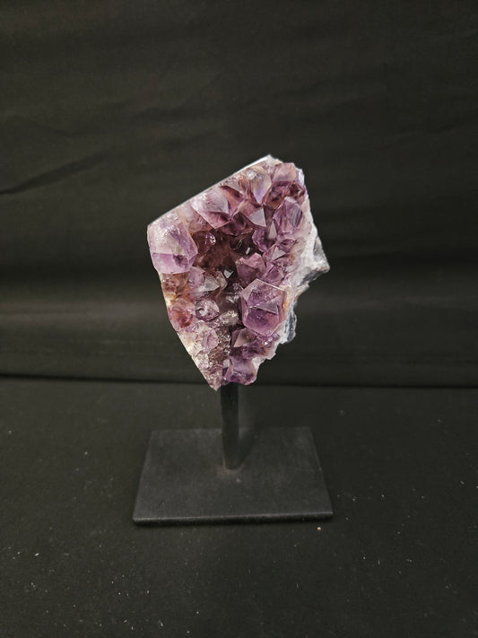 💜 Protect & Elevate with Amethyst Cluster on Stand