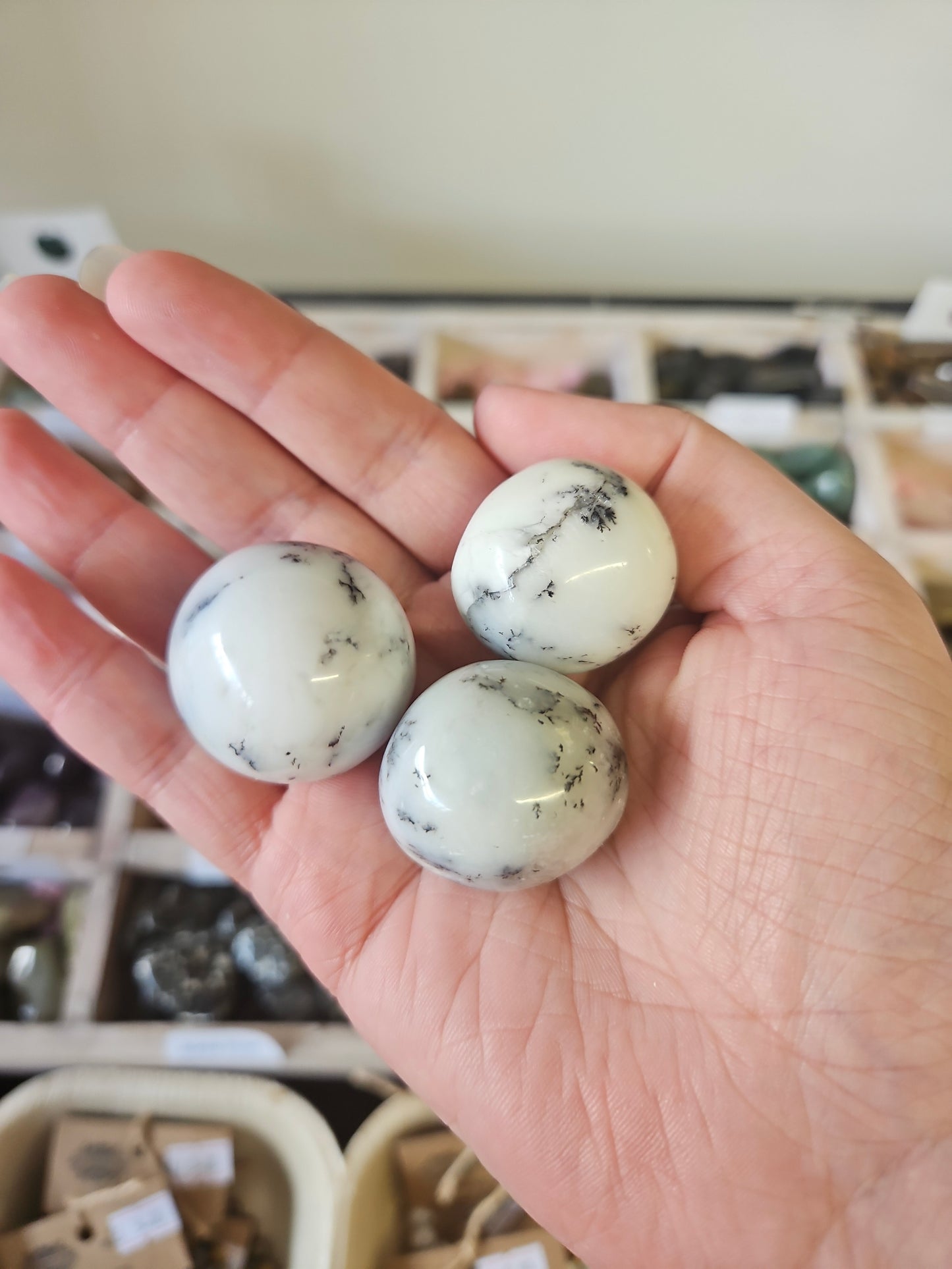 🖤 Balance & Empower with Merlinite Tumbled Stone