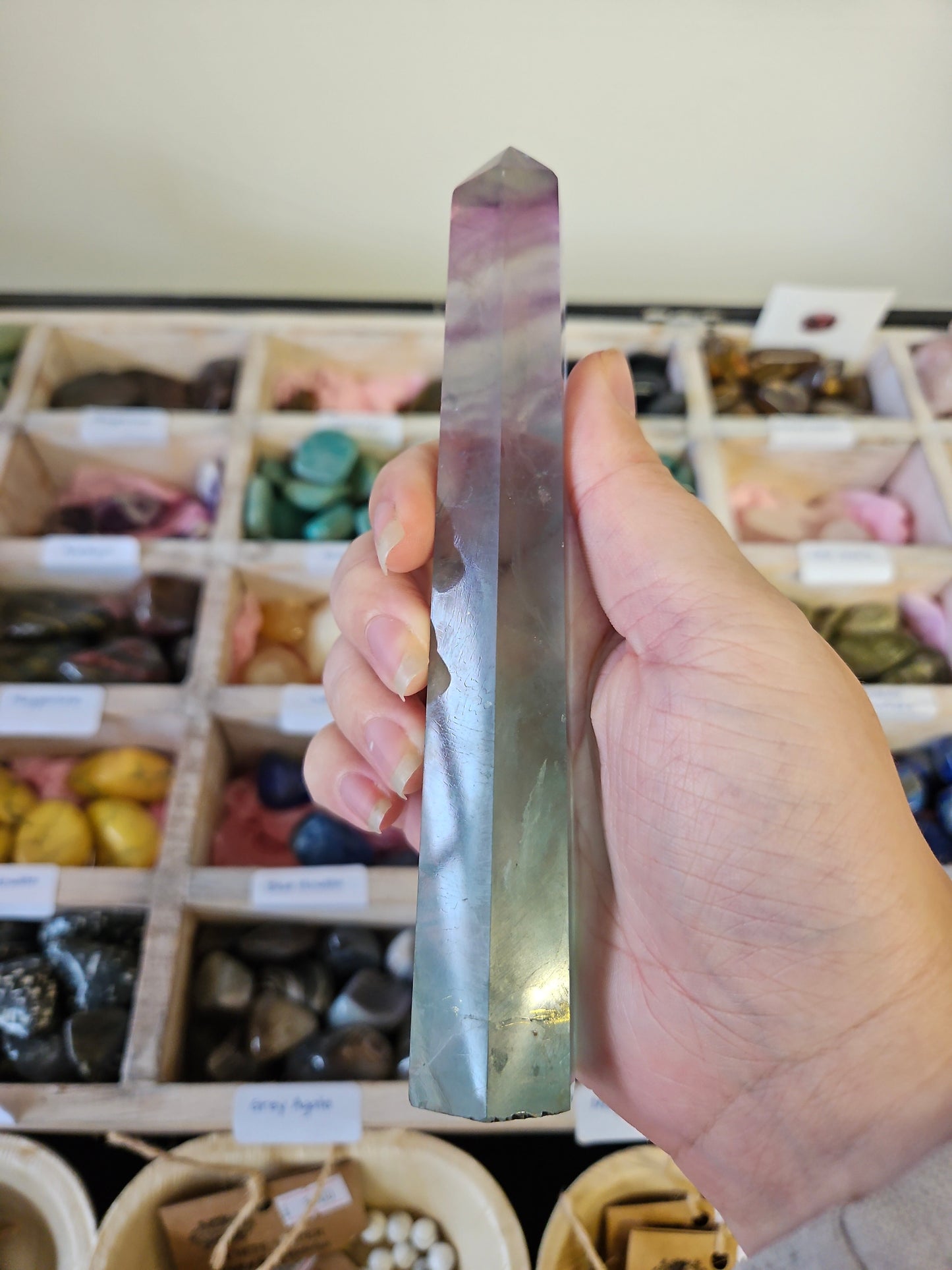💜 Focus & Clarity with Fluorite Point