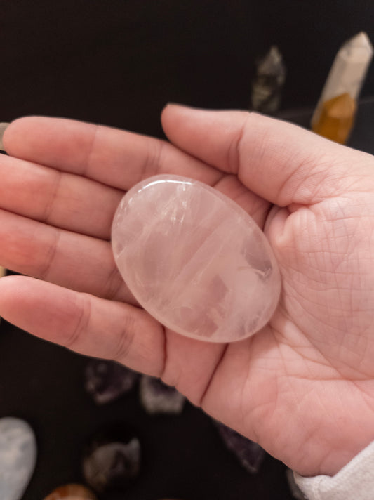 Rose Quartz Palmstone