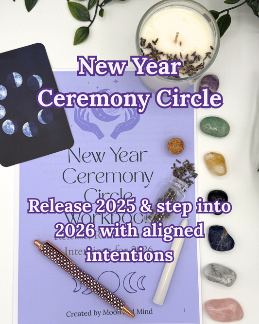 🌙 New Year Ceremony Circle