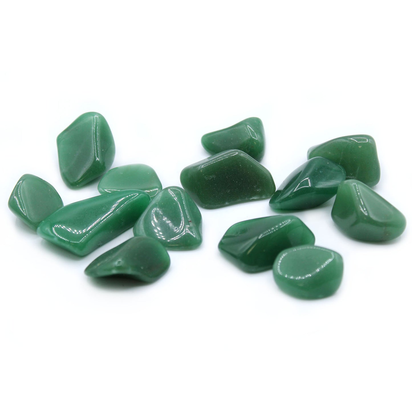 💚 Open & Uplift with Green Quartz Tumbled Stone