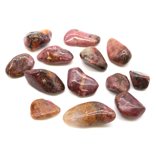 🌸 Heal & Harmonise with Rhodonite Tumbled Stone