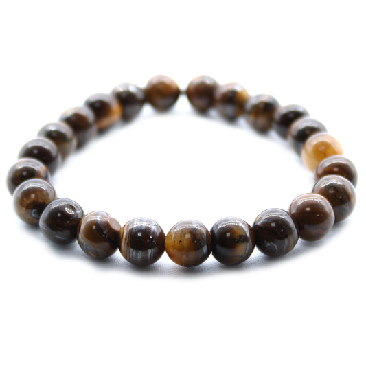 Tiger's Eye Crystal Power Bracelet