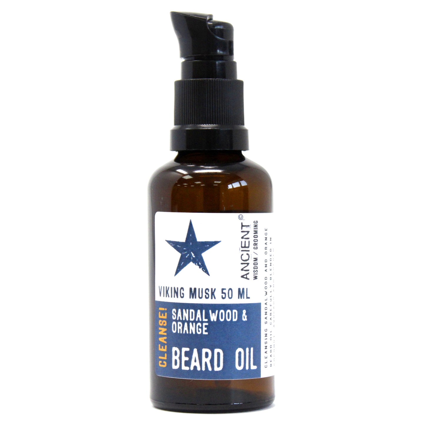 🌙 Viking Musk Beard Oil – Cleanse & Condition 50ml
