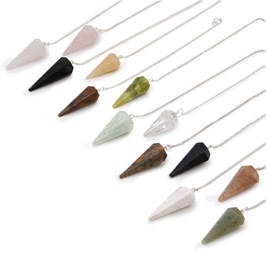 Random Crystal Magic Pendulum Necklace