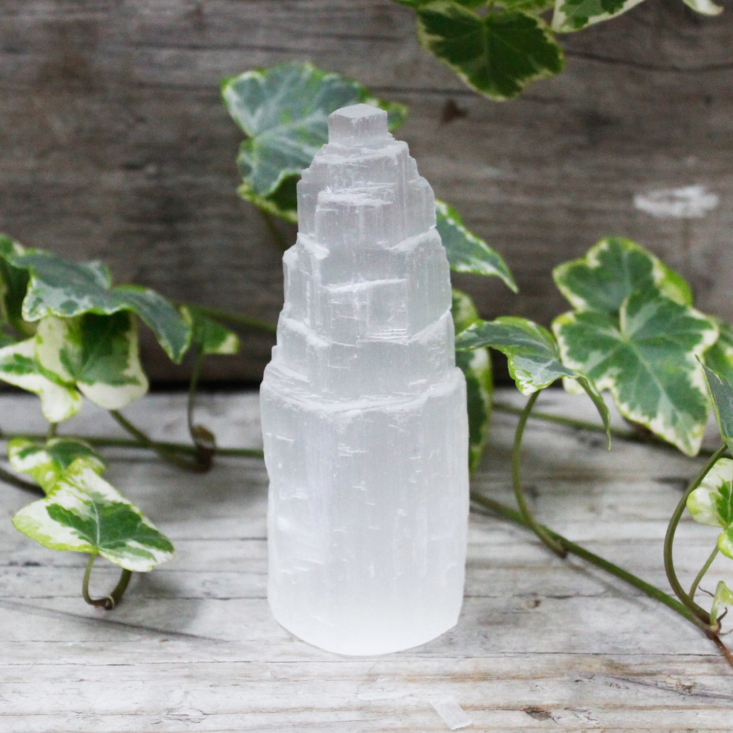 🌙✨ Selenite Crystal Tower – Medium (10cm)