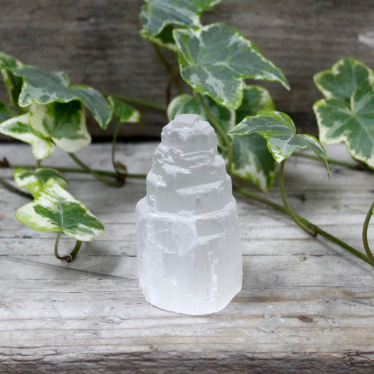 🌙✨ Selenite Crystal Tower – Small (5cm)