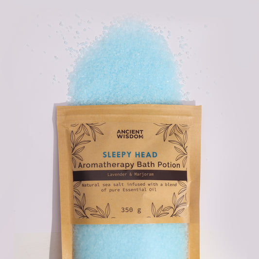 Sleepy Head Aromatherapy Bath Salts Potion