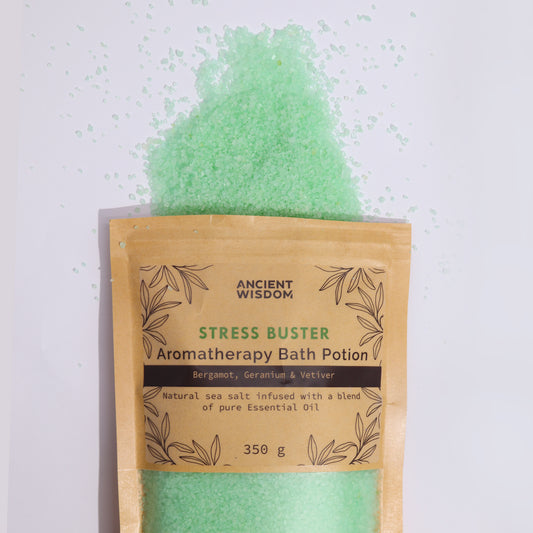 Stress Buster Aromatherapy Bath Salts Potion